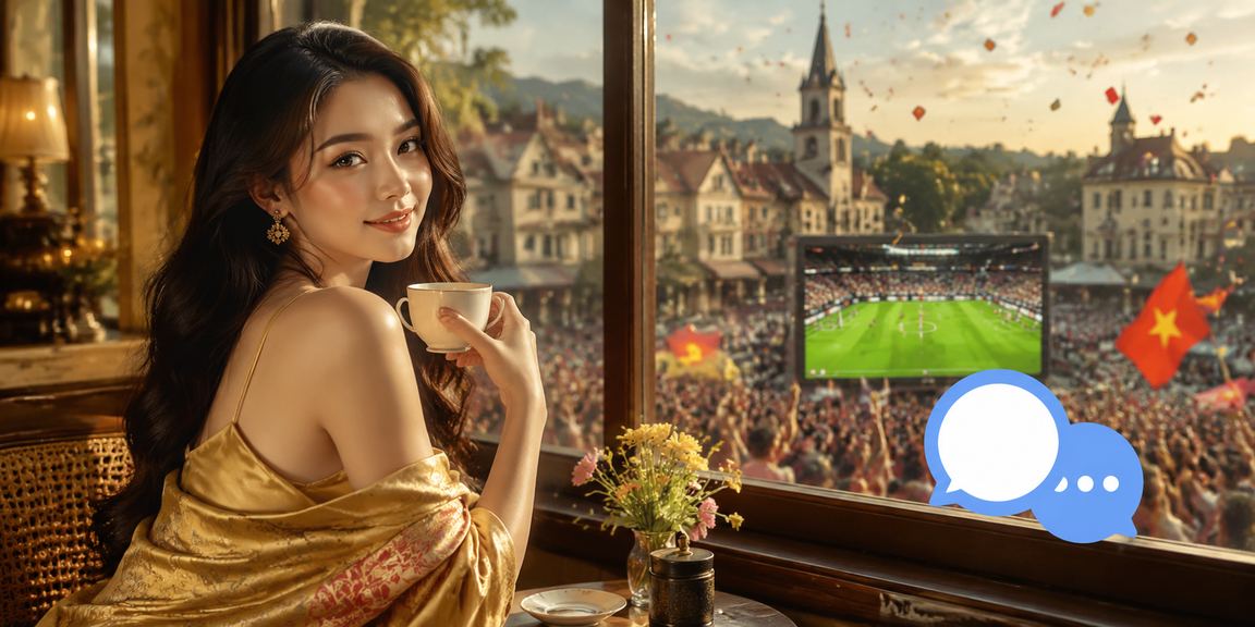 Không khí giải trí buổi tối tại Đà Lạt với người dùng thưởng thức casino trực tuyến cùng tách cà phê