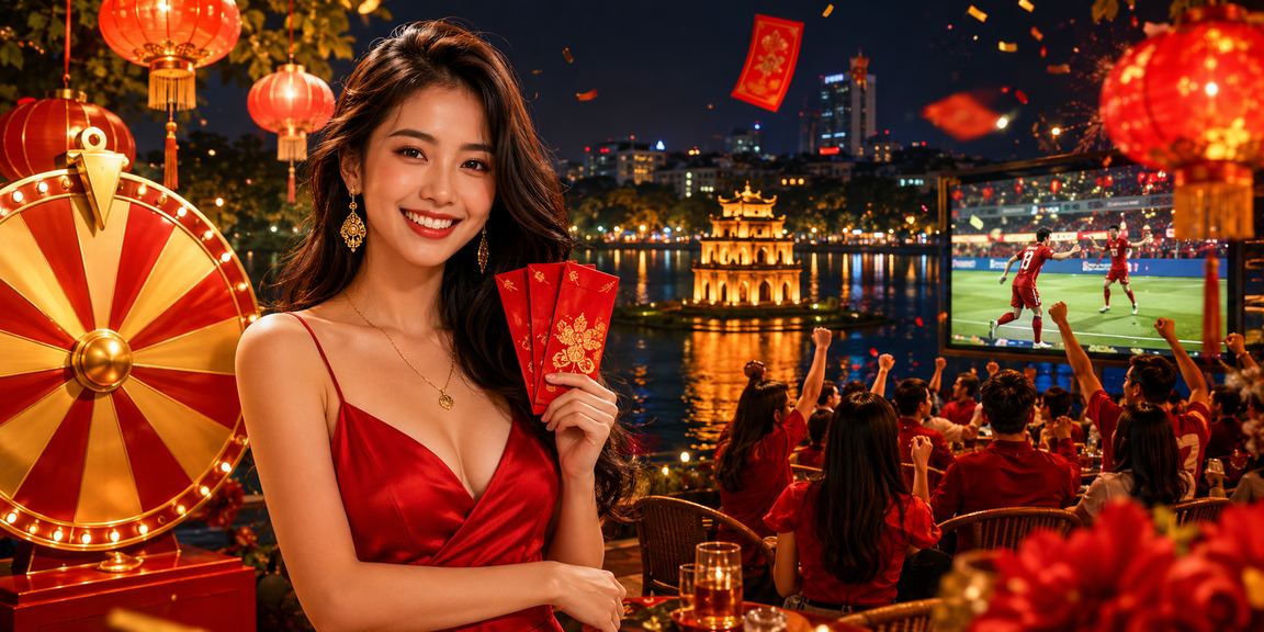 Lễ hội lồng đèn may mắn tại Hà Nội với không khí vui tươi và ánh đèn rực rỡ lung linh